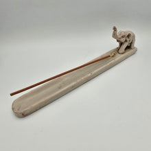 Load image into Gallery viewer, Thai Handcrafted Wooden Incense Holder β Elephant Design