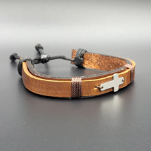 Load image into Gallery viewer, Handcrafted PU Leather Bracelet ~ Charm
