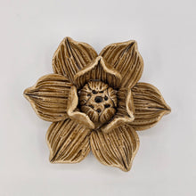 Load image into Gallery viewer, Thai Ceramic Incense Holder – Lotus Flower Design (Various Colors)