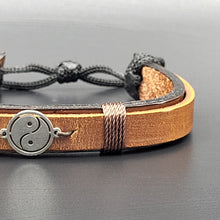 Load image into Gallery viewer, Handcrafted PU Leather Bracelet ~ Charm