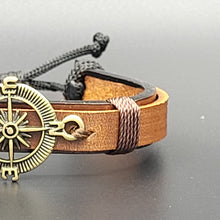 Load image into Gallery viewer, Handcrafted PU Leather Bracelet ~ Charm
