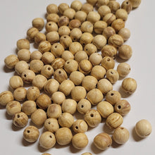 Load image into Gallery viewer, Palo Santo Aromatic Beads, Handcrafted, 9mm (avg.)