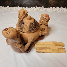Load image into Gallery viewer, Large Handcrafted Incense Burner: The Circle of Unity