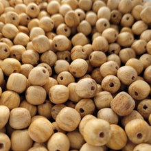 Load image into Gallery viewer, Palo Santo Aromatic Beads, Handcrafted, 9mm (avg.)