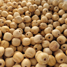 Load image into Gallery viewer, Palo Santo Aromatic Beads, Handcrafted, 9mm (avg.)