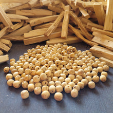 Load image into Gallery viewer, Palo Santo Aromatic Beads, Handcrafted, 9mm (avg.)