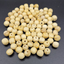 Load image into Gallery viewer, Palo Santo Aromatic Beads, Handcrafted, 7mm (avg.)