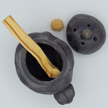 Load image into Gallery viewer, Small Handcrafted Incense Holder: The Giant Tortoise