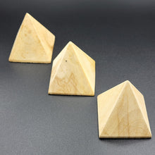 Load image into Gallery viewer, Palo Santo Handcrafted Pyramid (Limited Quantities)