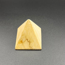 Load image into Gallery viewer, Palo Santo Handcrafted Pyramid (Limited Quantities)