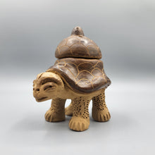 Load image into Gallery viewer, Small Handcrafted Incense Holder: The Giant Tortoise
