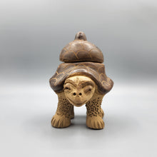 Load image into Gallery viewer, Small Handcrafted Incense Holder: The Giant Tortoise
