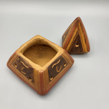 Load image into Gallery viewer, Small Handcrafted Incense Burner: The Pyramid
