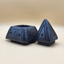 Load image into Gallery viewer, Small Handcrafted Incense Burner: The Pyramid
