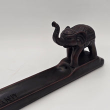 Load image into Gallery viewer, Thai Handcrafted Wooden Incense Holder – Elephant Design
