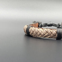 Load image into Gallery viewer, Handcrafted PU Leather Bracelet ~ Braided
