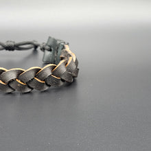 Load image into Gallery viewer, Handcrafted PU Leather Bracelet ~ Braided
