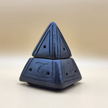 Load image into Gallery viewer, Small Handcrafted Incense Burner: The Pyramid
