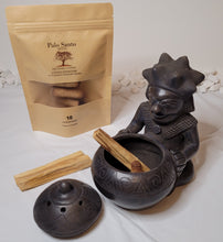 Load image into Gallery viewer, Large Handcrafted Incense Burner: The Healer
